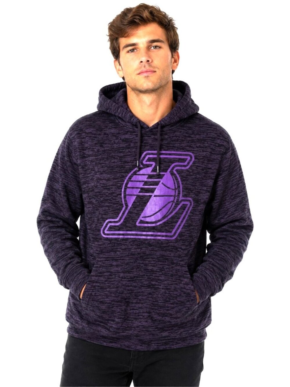 Los Angeles Lakers Hoodie Size Small Fanatics Sweatshirt NBA Variegated